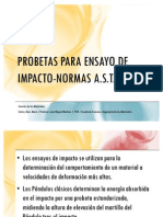 Probetas Ensayo Impacto-Normas Astm