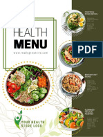 Omosay Health Menu