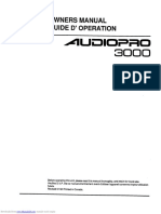 Audiopro 3000
