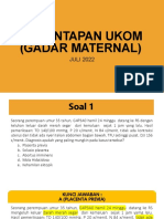 Pemantapan Ukom (Gadar Maternal) Juli 2022