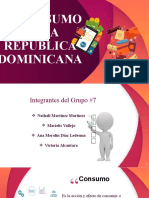 El Consumo en La República Dominicana