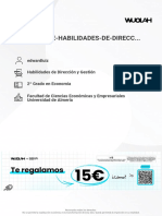 Free RESUMEN DE HABILIDADES DE DIRECCION Y GESTION