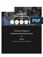 Attendance Module - Employee Manual