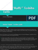 Rafael "Raffy" Teshiba Tulfo: Presentation of Ruther Riogelon
