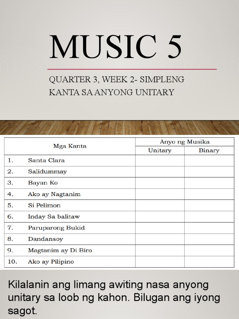 Music 5 | PDF