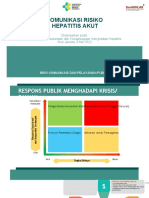 Sosialisasi Komris Hepatitis Akut