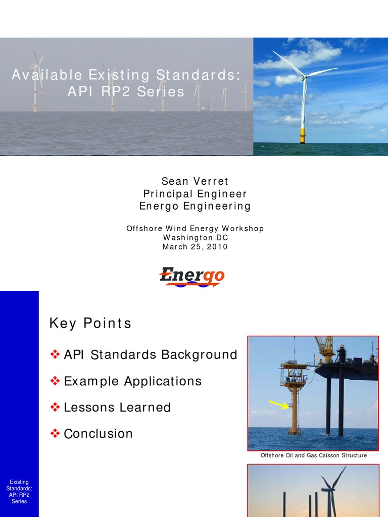 API RP2 Standards for Offshore Structures | PDF | Offshore Wind Power ...