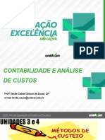 Unidade 3 - 4 - Contabilidade A. Custos