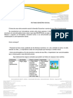 Rotinas sensoriais divertidas