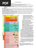 Worksheet-Geologic Time Scale | PDF | Geologic Time Scale | Fossil