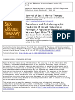 2015 - Prevalence and Sociodemographic Predictors of Sexual Problems in Portugal