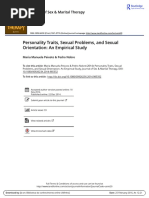 2016 - Personality Traits Sexual Problems and Sexual Orientation