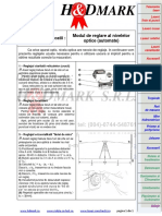 Explicatii-Modul de Reglare Al Nivelei Optice