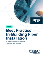 Best Practice in Building Fiber Installation