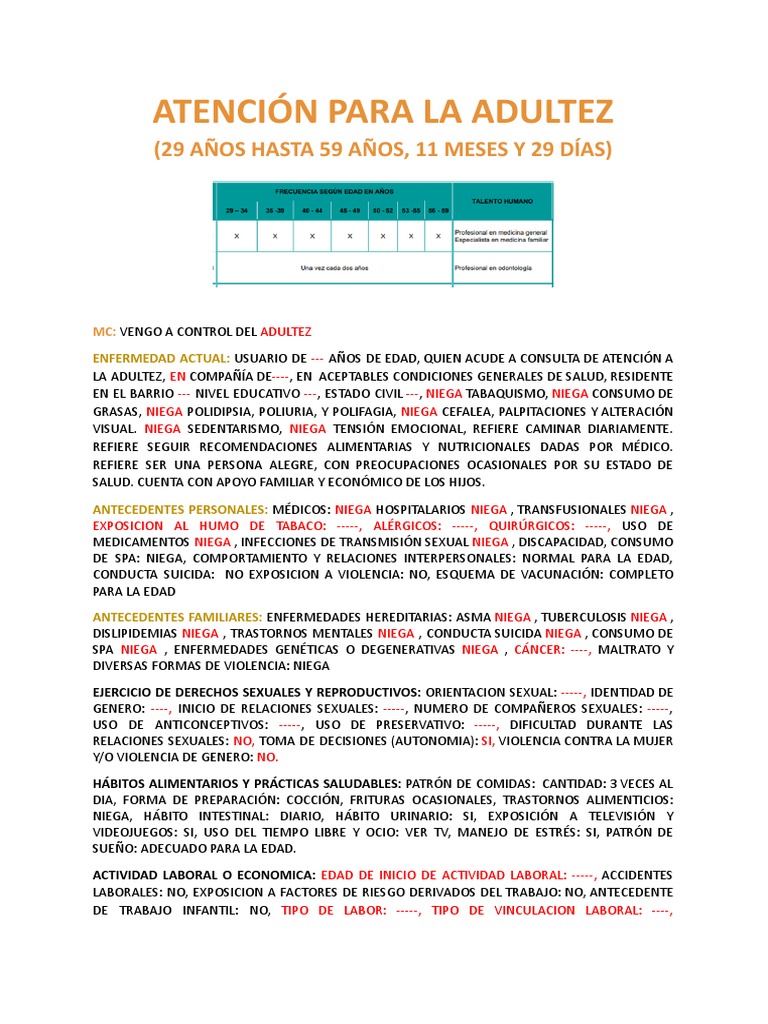 Adultez 29 59 Pdf Pdf Síntoma Adultos