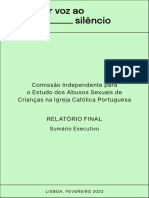Relatório Dos Abusos Sexuais Na Igreja Católica Portuguesa