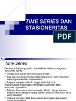 Time Series Dan: Stasioneritas