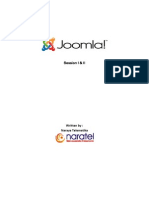 Modul Joomla LP3I (Session v & VI)
