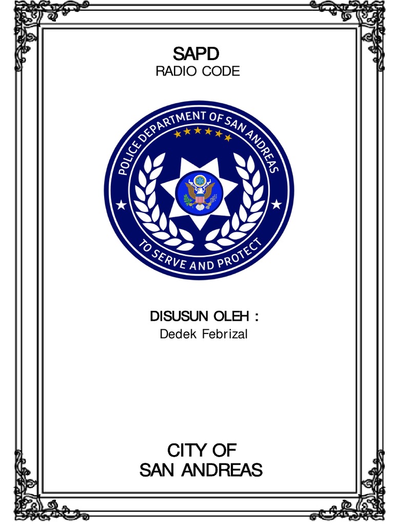 Kode Radio SAPD San Andreas | PDF | Ilmu Sosial