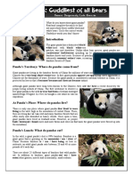 Reading About Pandas