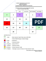 Waktu Efektif Mengajar Ganjil 2013-2014