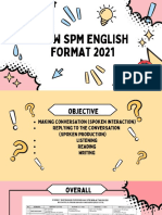 SPM Bahasa Inggeris 1119 (Format Mulai 2021)