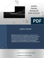 Mafia Tanah (Masalah & Solusi)