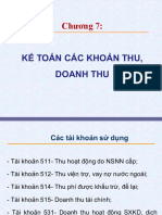 Chương 7 - Kế Toán TK Loại 5