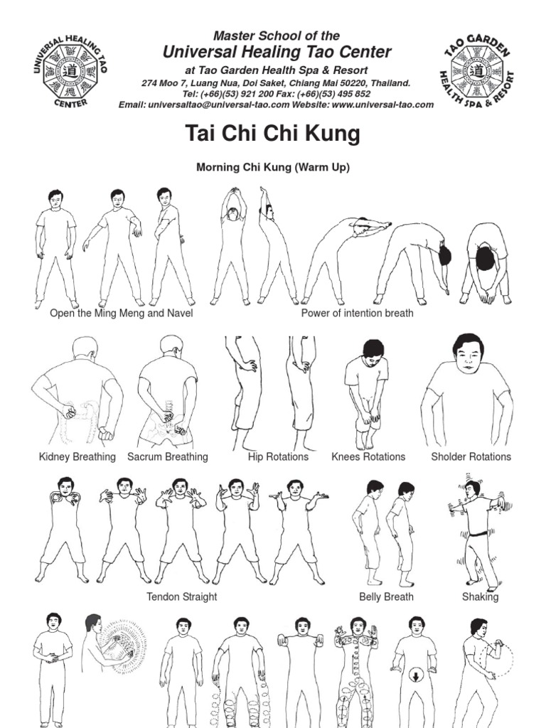 Printable Tai Chi Chart