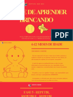 A Arte de Aprender Brincando 6-12 Meses