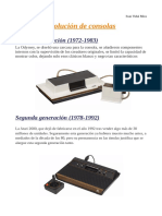 Evolucion Consolas