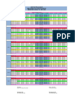 Jadwal Pelajaran Genap 2022-2023