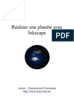 tuto inkscape planete