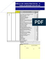 Cuadernillo en Excel para Practicar Identificar Las Cuentas y Presentar Las Notas A Los Ee - Ff.