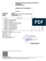 Kartu Hasil Studi (KHS) - AKAD UNIMED