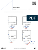 GCSE Series and Parallel Circuits Answers