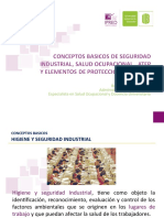 Conceptos Seguridad Industrial y Salud Ocupacional