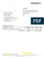 Factura penalización instalación