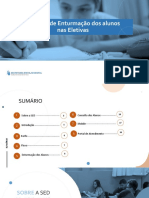 Tutorial Diário de Classe - SED - Enturmação de Alunos