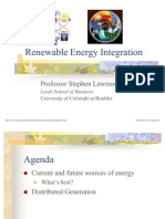 Renewable Energy Integration: Professor Stephen Lawrence