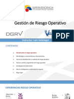 Gestión Riesgo Operativo