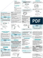 Diagral - Notice D'utilisation Détecteru de Fumée Solo 501F