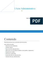 El Acto Administrativo: Concepto, Elementos y Requisitos de Validez