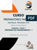 Preparatório para Oab: Disciplina: Processo Civil