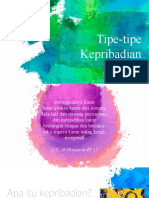 Tipe-Tipe Kepribadian