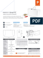 FP1080 2 Mini Blanc Tech Sheet - ES
