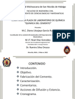 Presentacion La Quimica Del Cemento