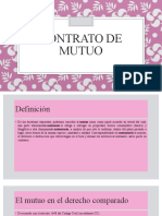 Contrato de Mutuo