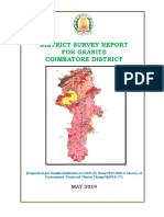 District Survey Report For Granite - Coimbatore District