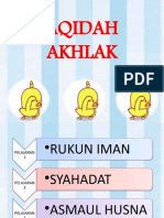 Sanlat Rukun Iman, Syahadat, Asmaul Husna